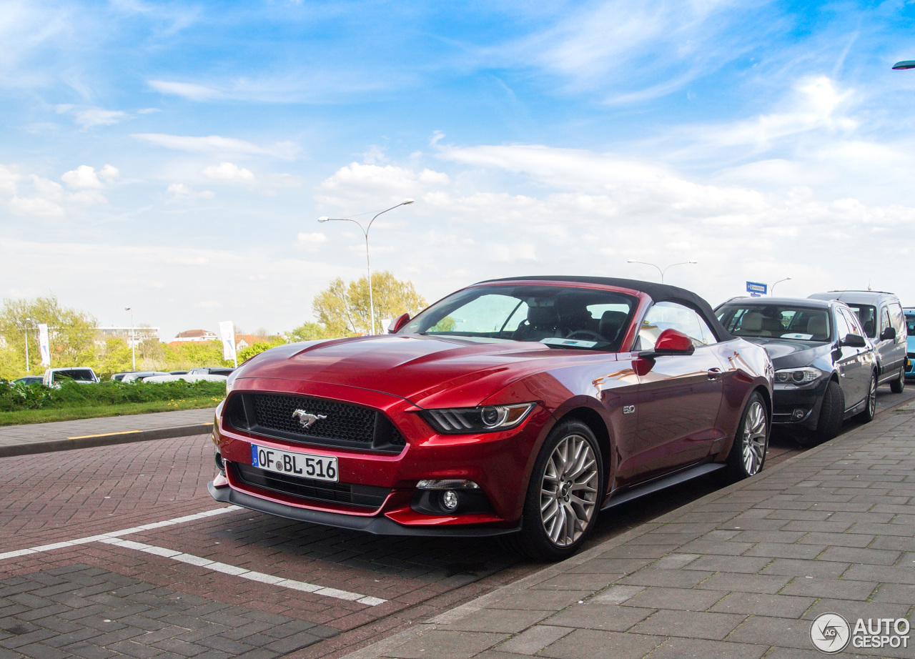 Ford Mustang GT Convertible 2015