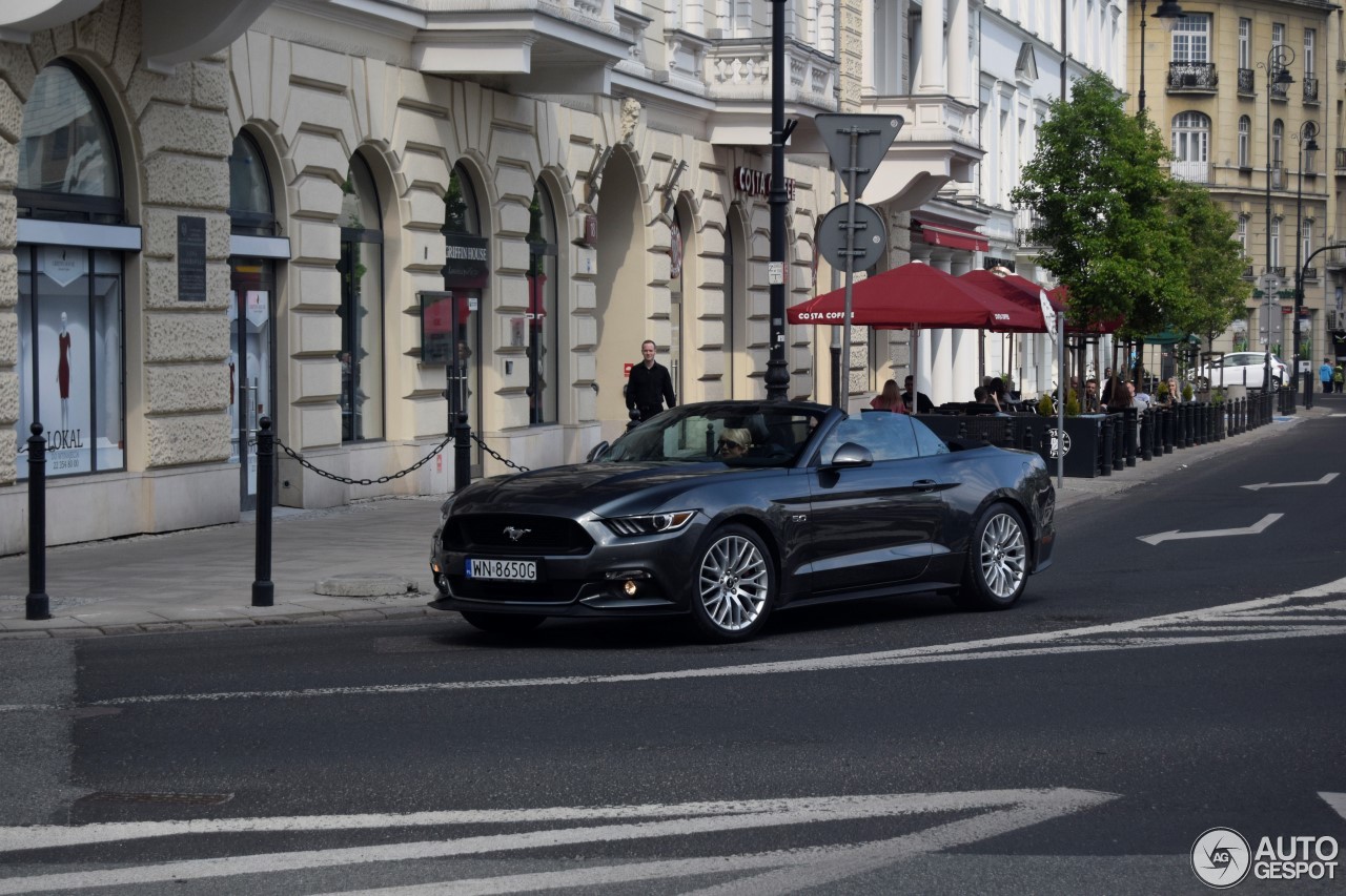 Ford Mustang GT Convertible 2015