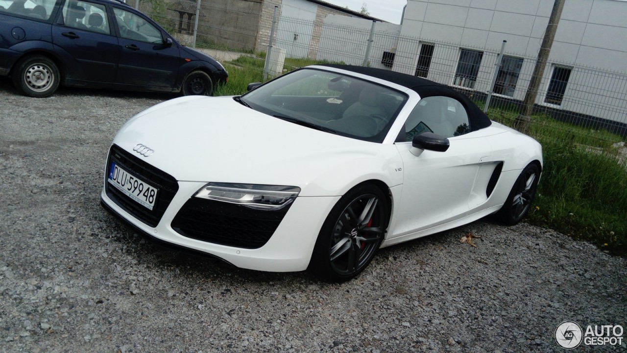 Audi R8 V10 Spyder 2013