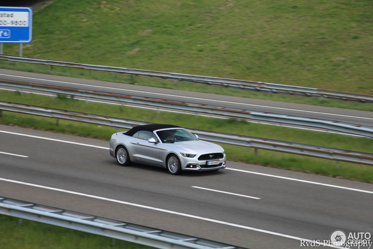 Ford Mustang GT Convertible 2015