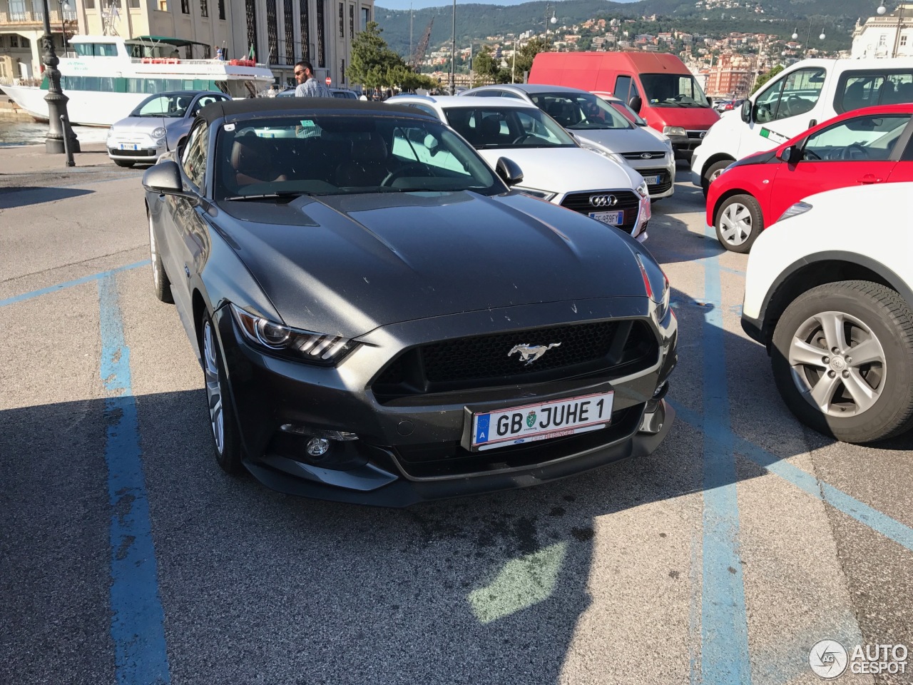 Ford Mustang GT Convertible 2015