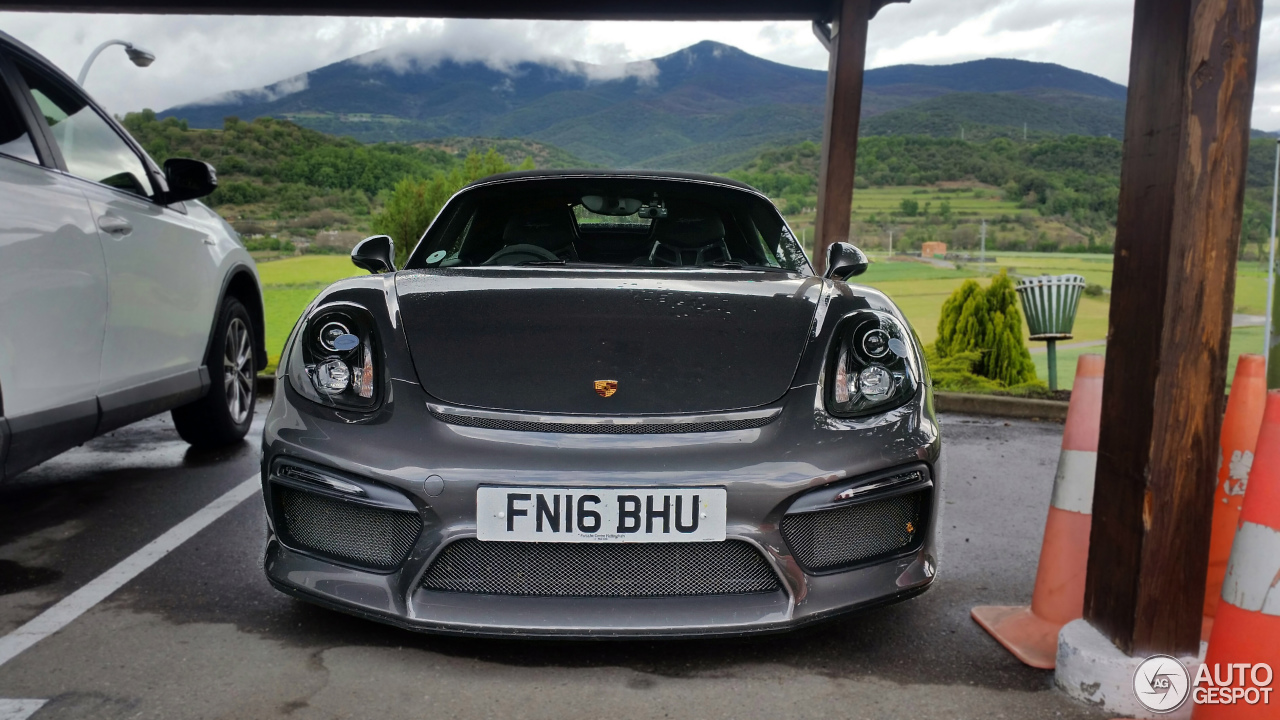 Porsche 981 Boxster Spyder