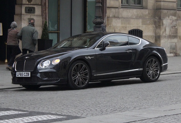 Bentley Continental GT Speed 2016