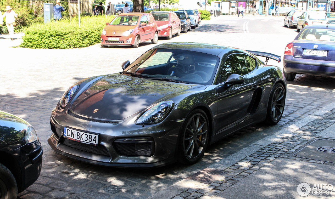 Porsche 981 Cayman GT4