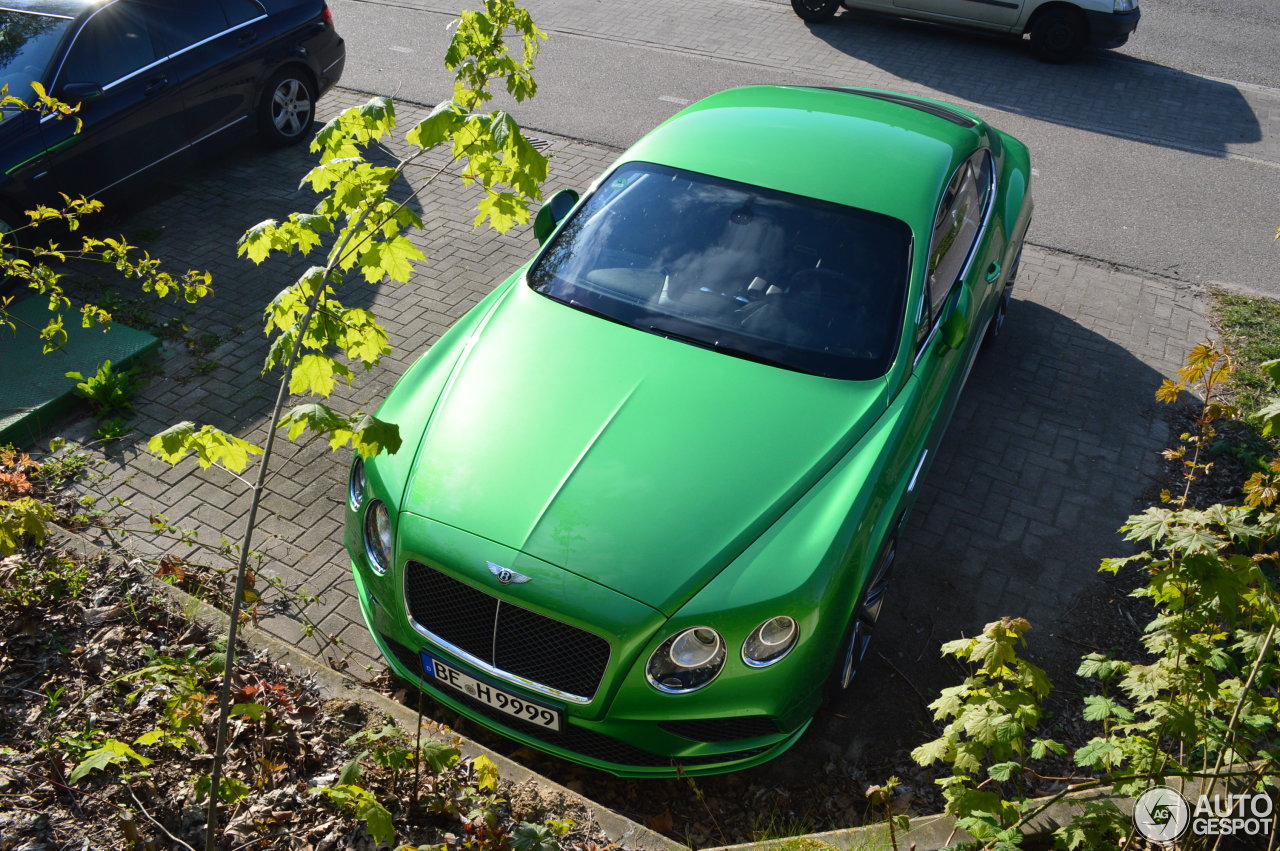 Bentley Continental GT Speed 2016