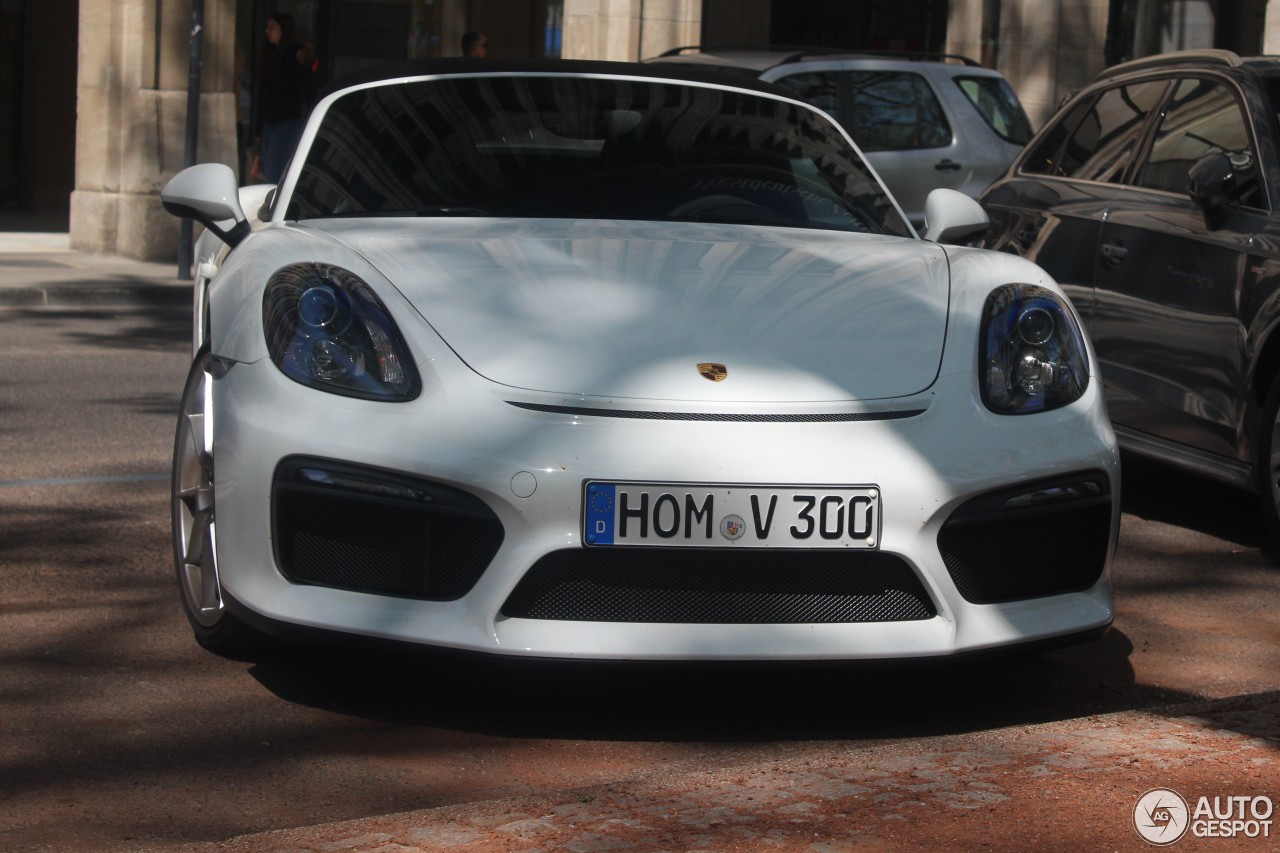 Porsche 981 Boxster Spyder