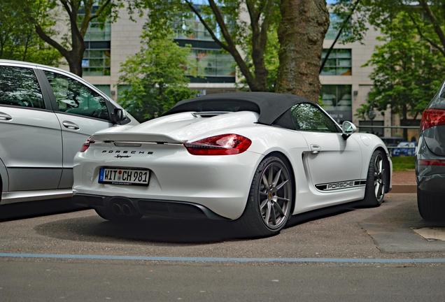 Porsche 981 Boxster Spyder