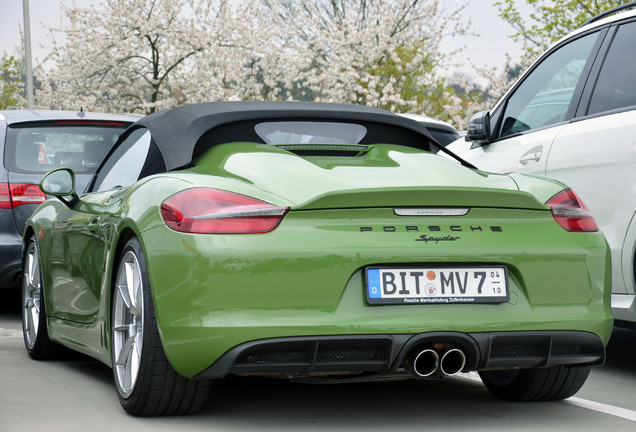 Porsche 981 Boxster Spyder