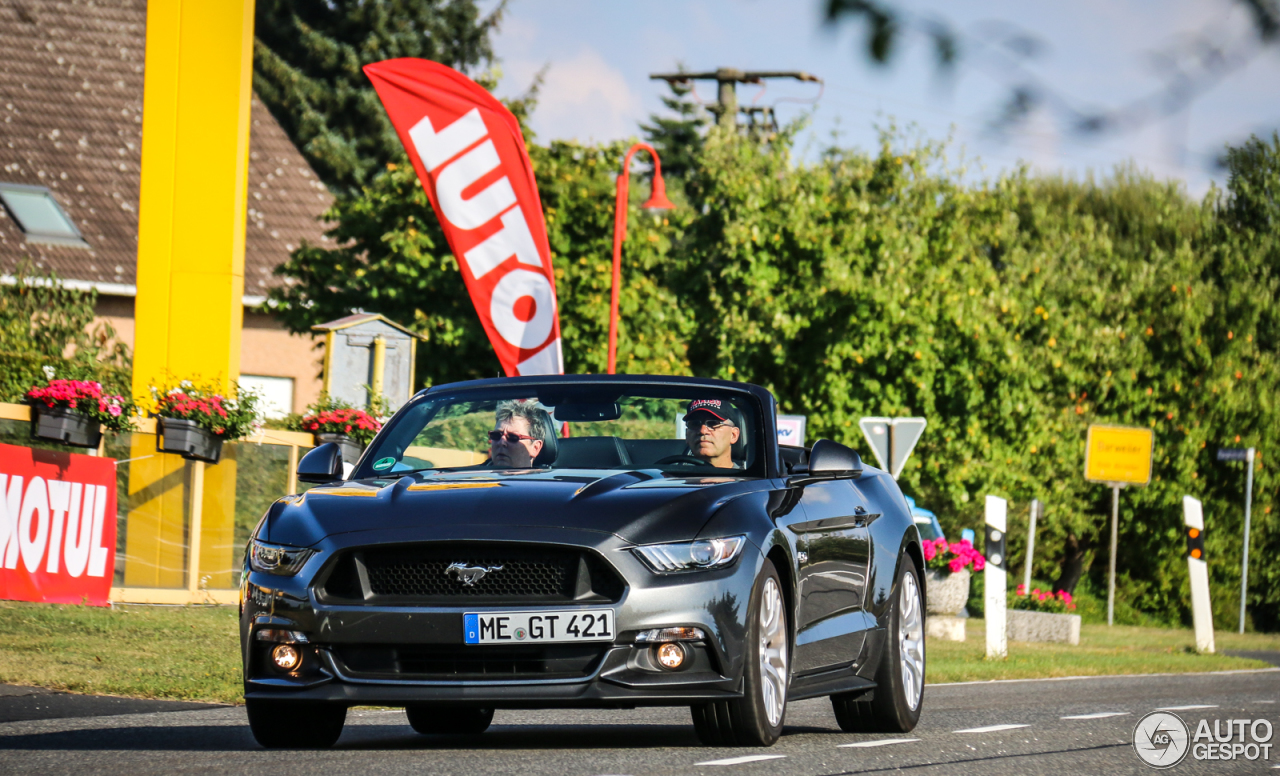 Ford Mustang GT Convertible 2015