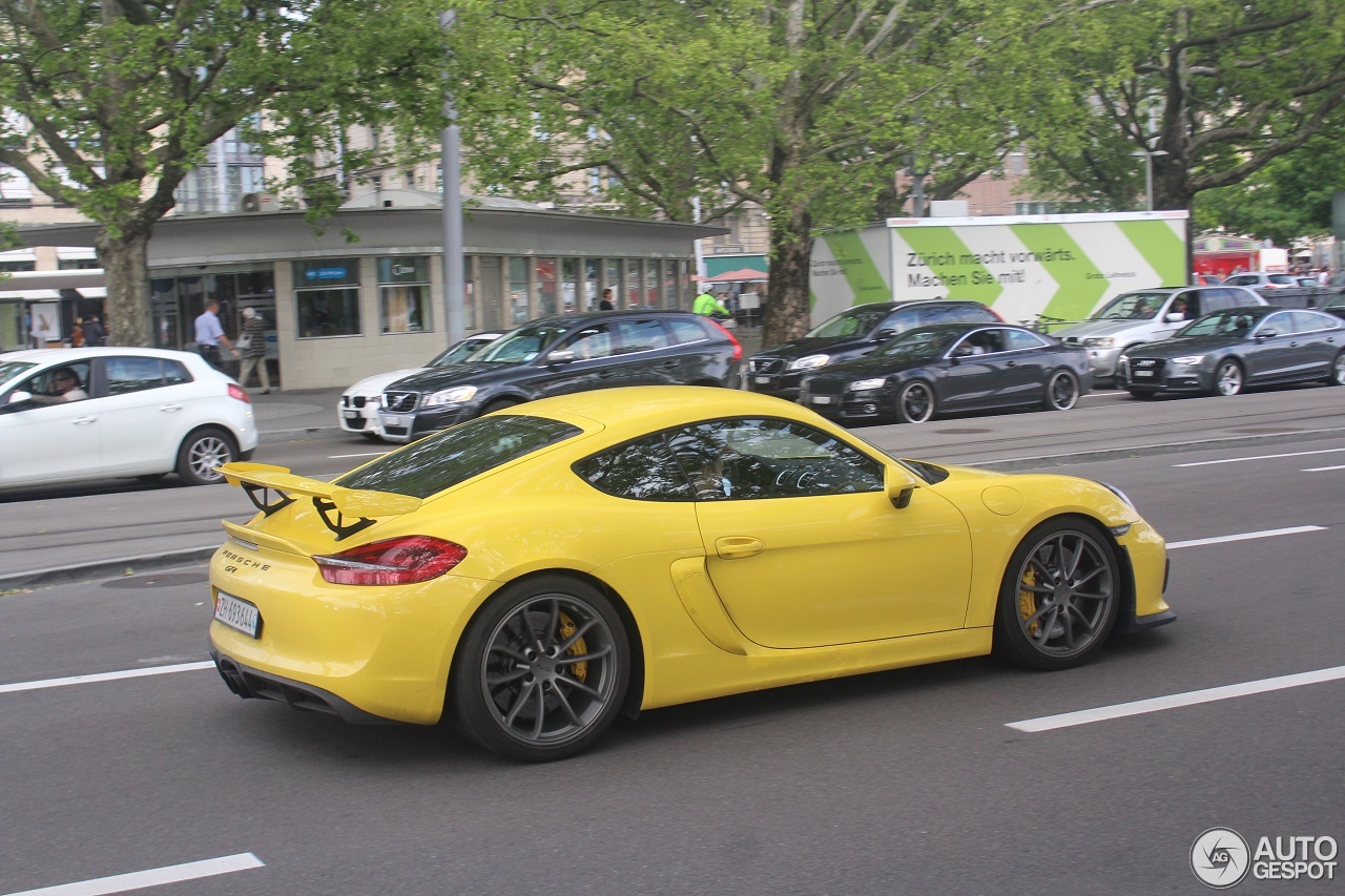 Porsche 981 Cayman GT4