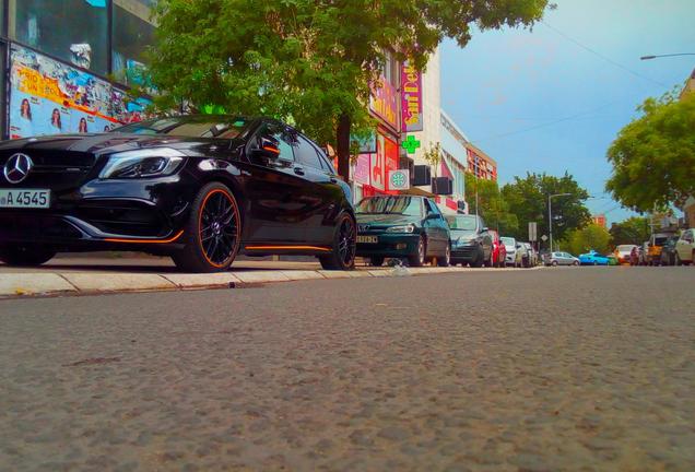 Mercedes-AMG A 45 W176 Yellow Night Edition