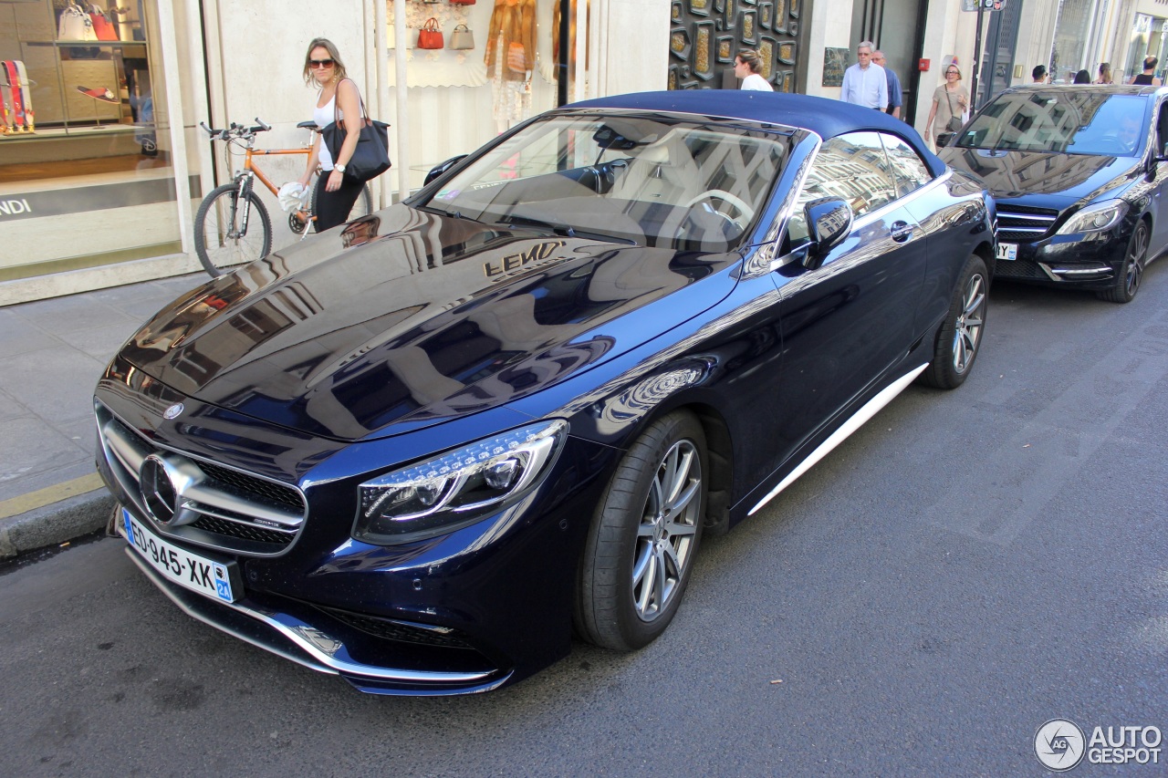 Mercedes-AMG S 63 Convertible A217