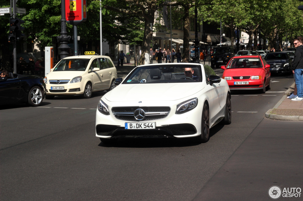 Mercedes-AMG S 63 Convertible A217