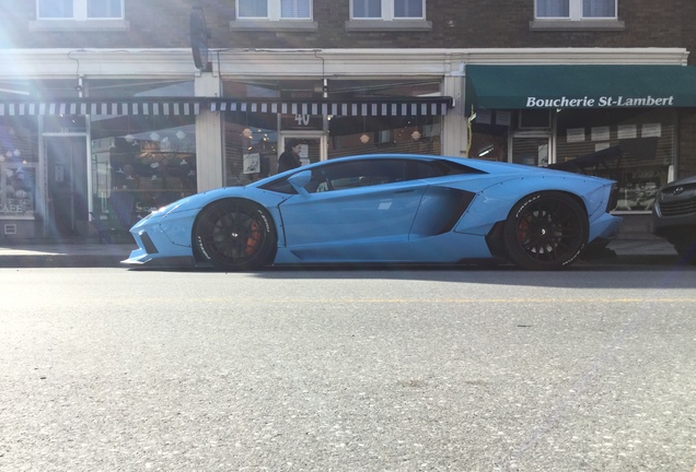 Lamborghini Aventador LP700-4 Liberty Walk LB Performance Wide Body