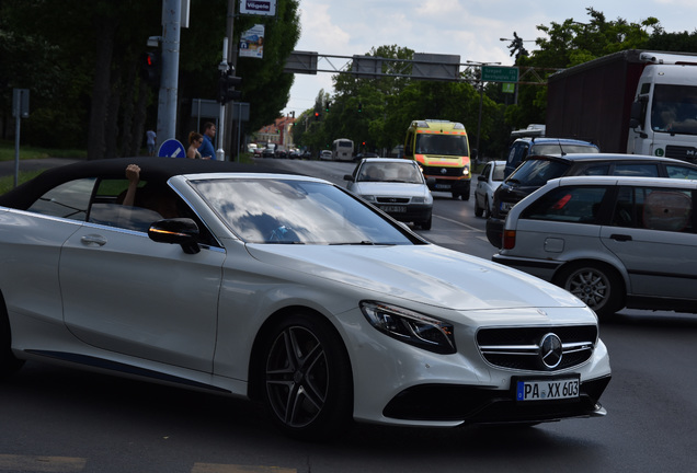 Mercedes-AMG S 63 Convertible A217