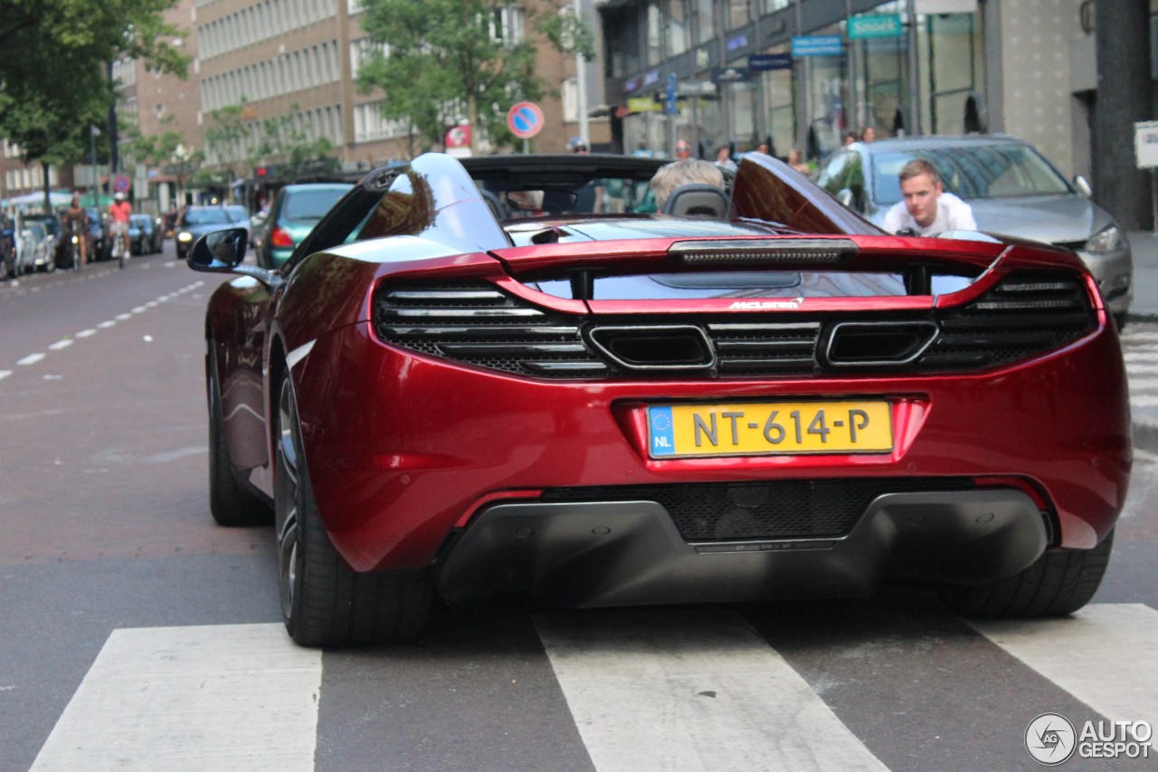 McLaren 12C Spider