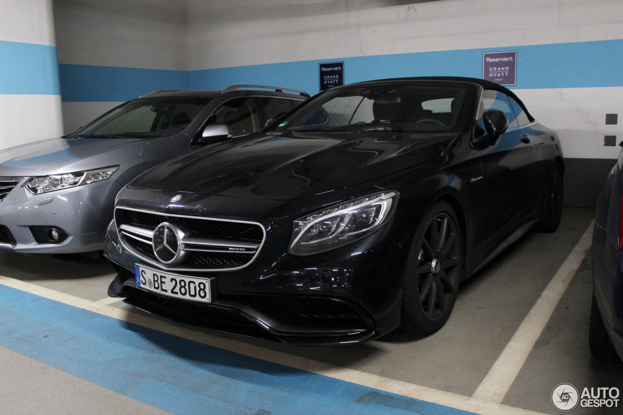 Mercedes-AMG S 63 Convertible A217