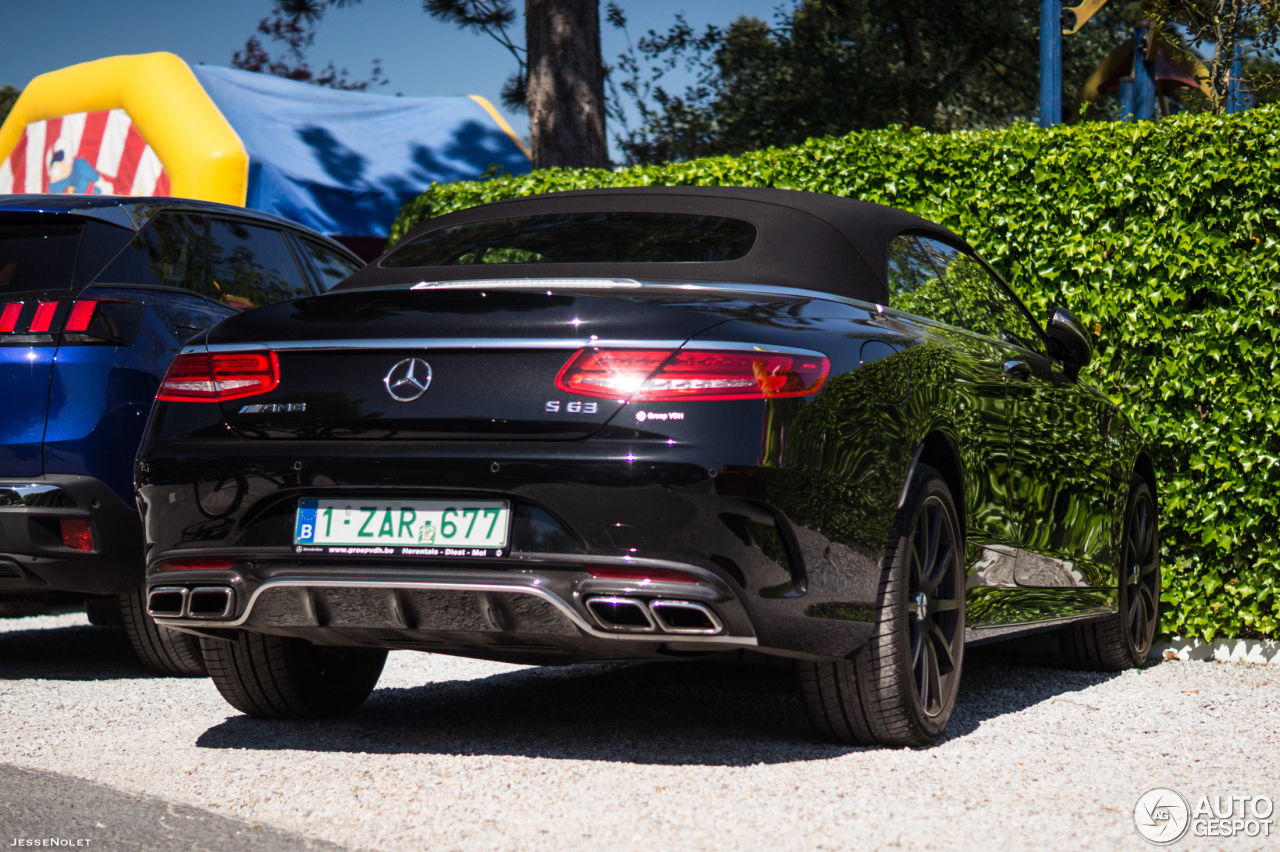 Mercedes-AMG S 63 Convertible A217