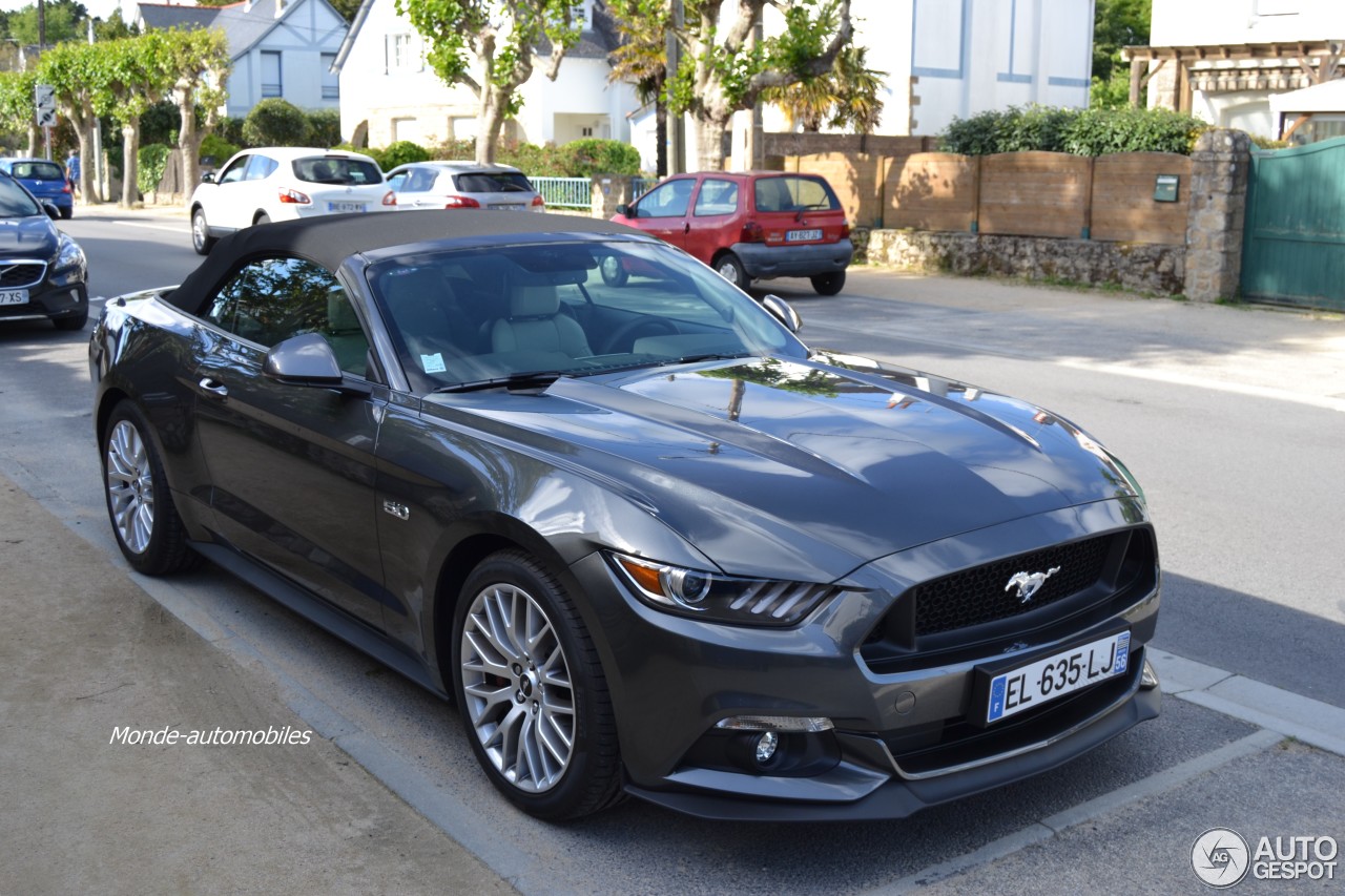 Ford Mustang GT Convertible 2015