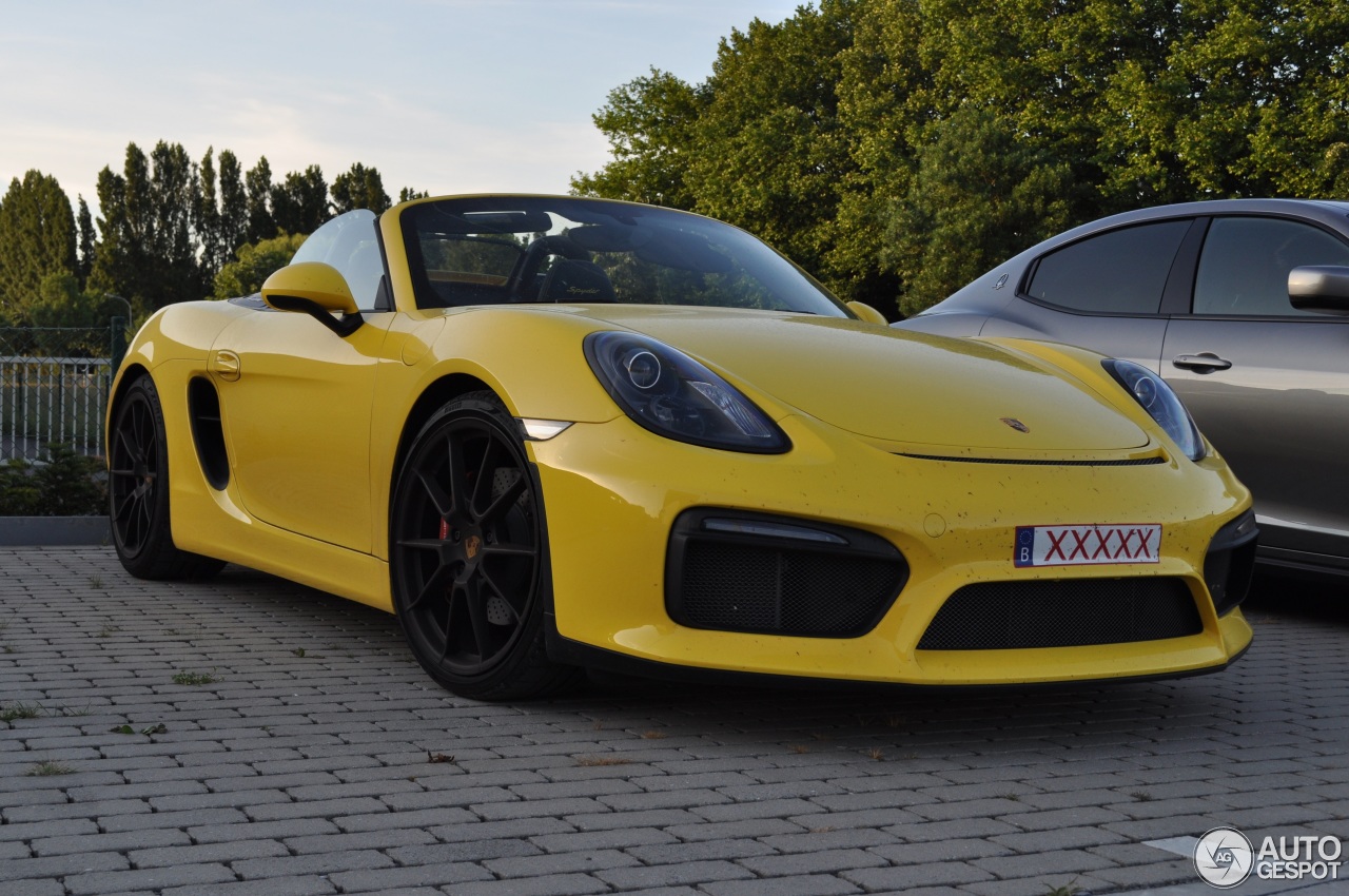 Porsche 981 Boxster Spyder