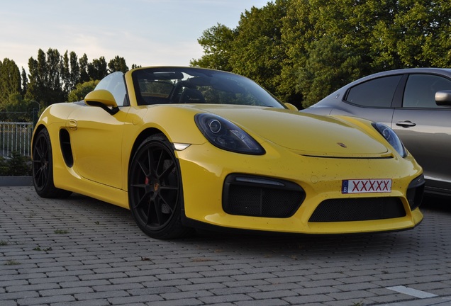 Porsche 981 Boxster Spyder