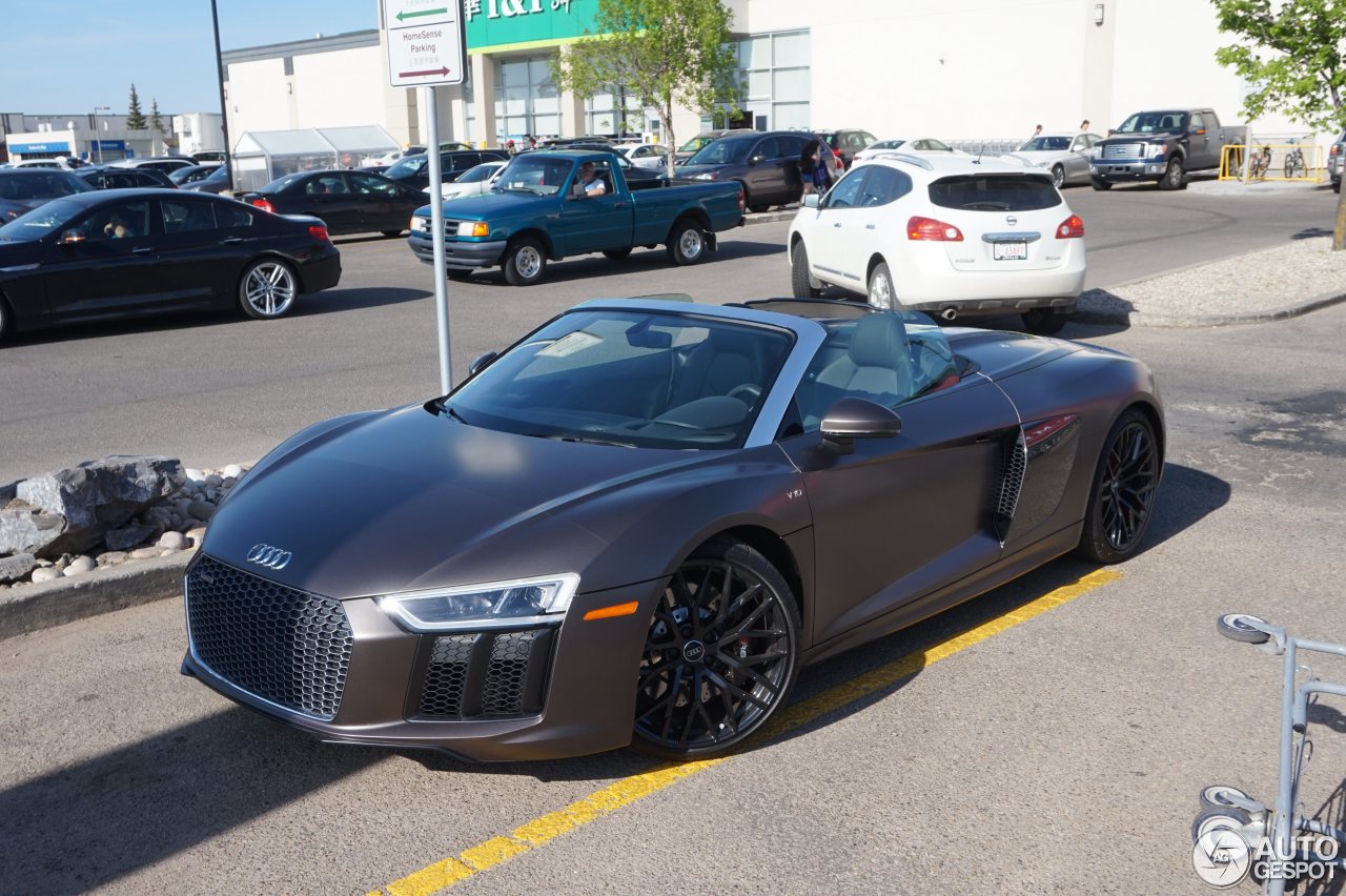 Audi R8 V10 Spyder 2016