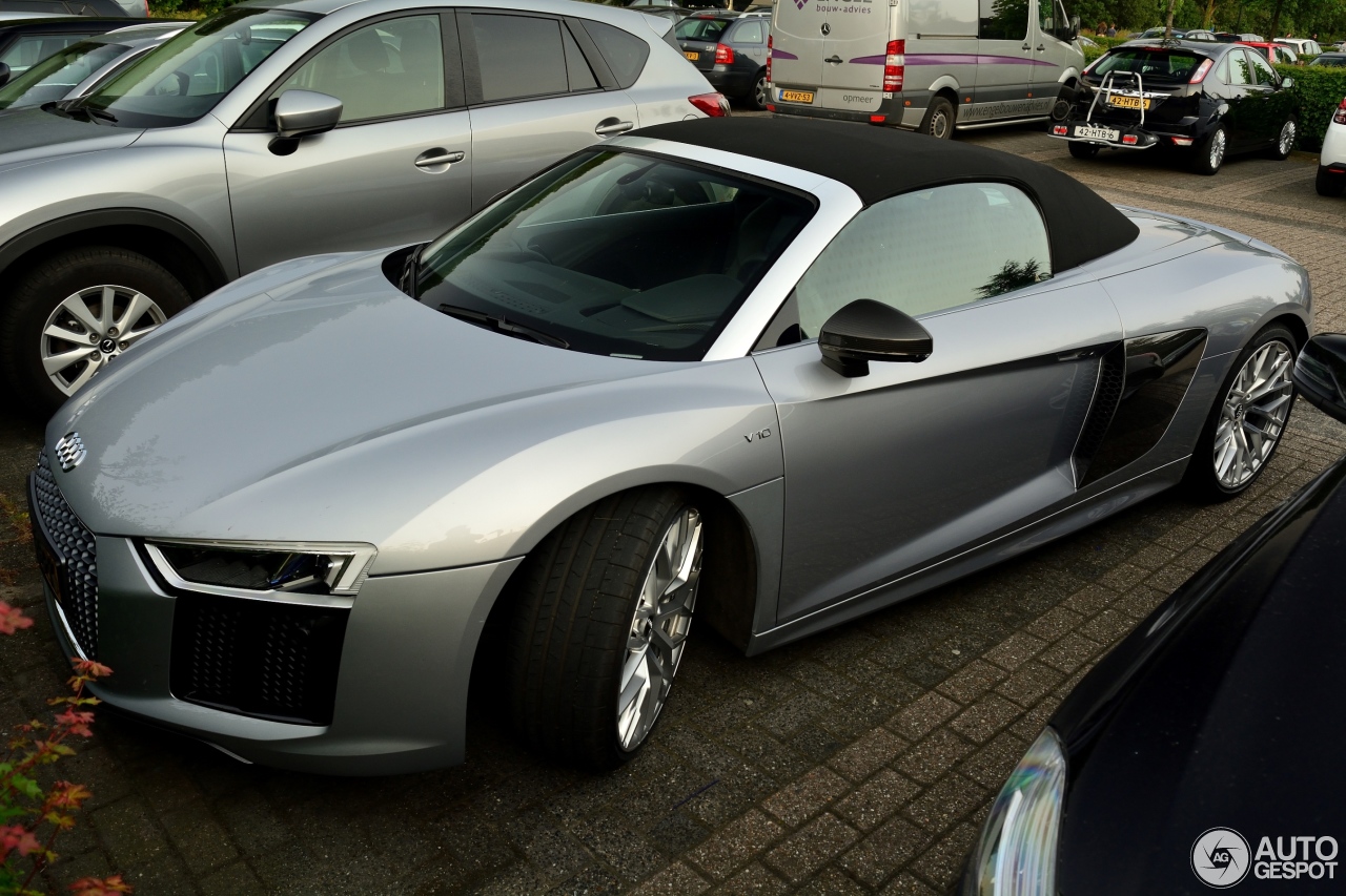 Audi R8 V10 Spyder 2016