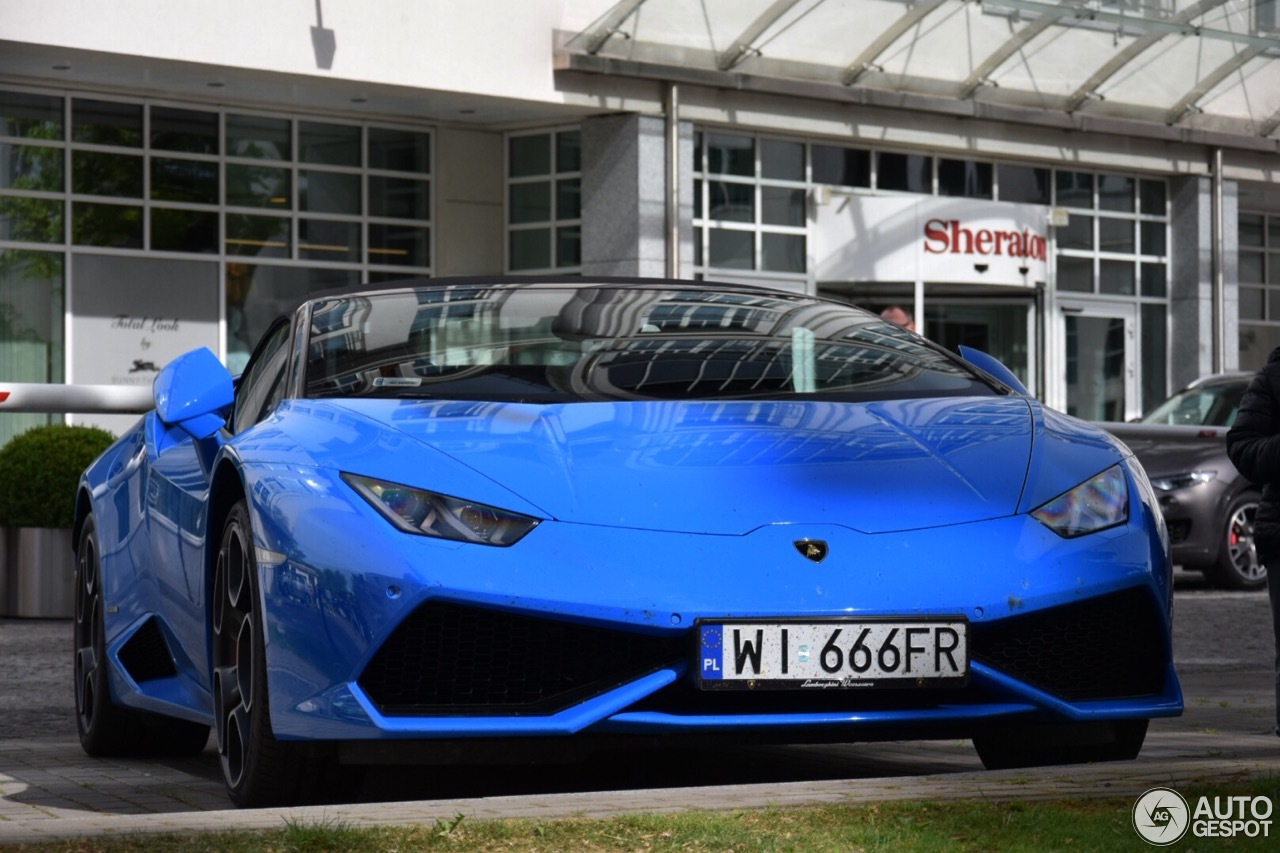 Lamborghini Huracán LP610-4 Spyder