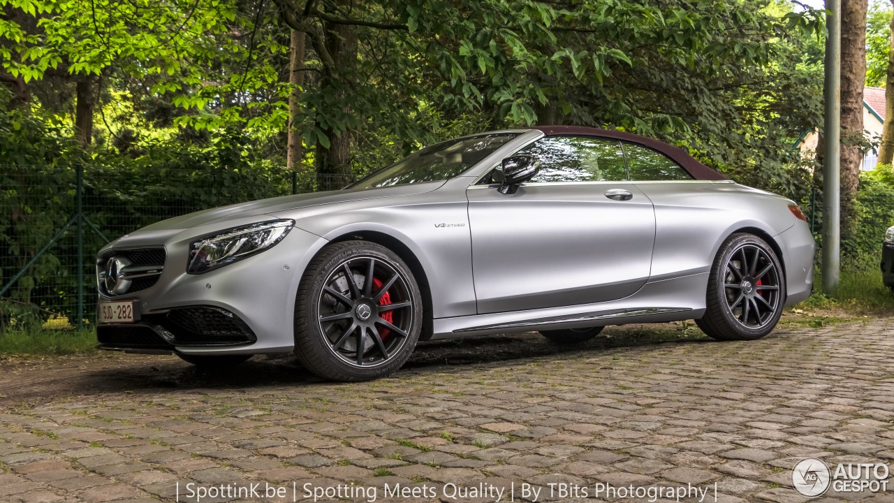 Mercedes-AMG S 63 Convertible A217