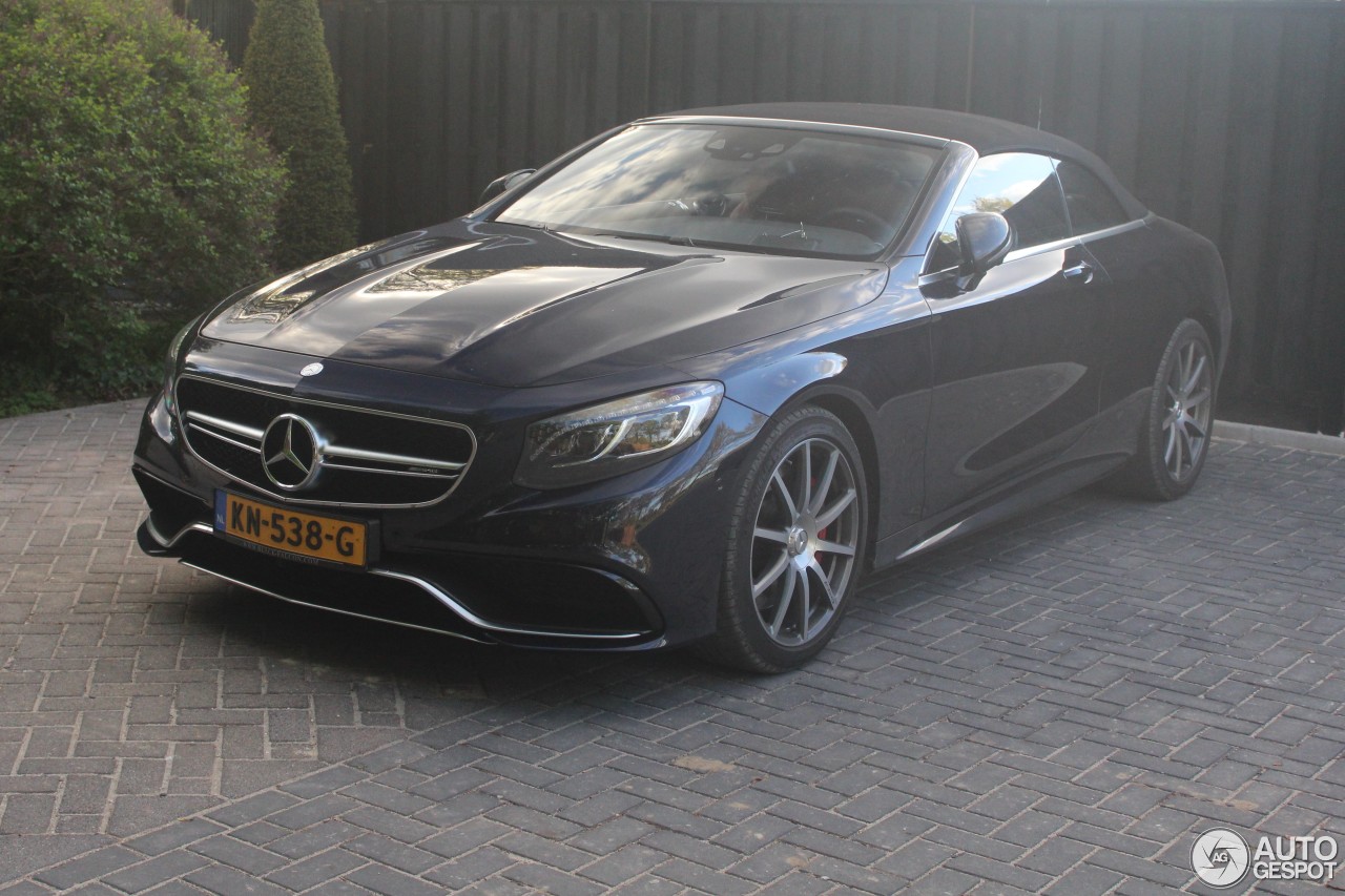 Mercedes-AMG S 63 Convertible A217