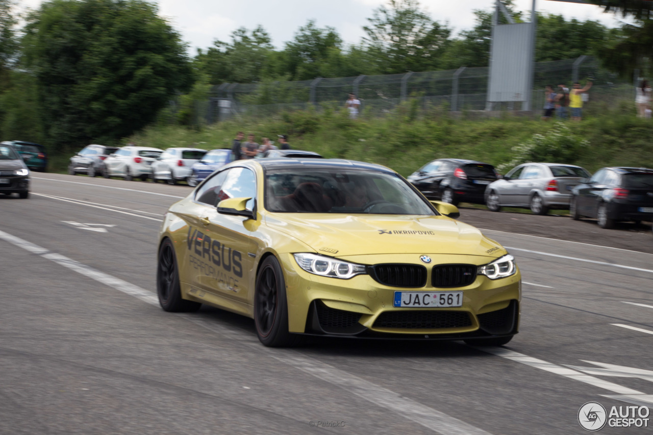 BMW M4 F82 Coupé Versus Performance