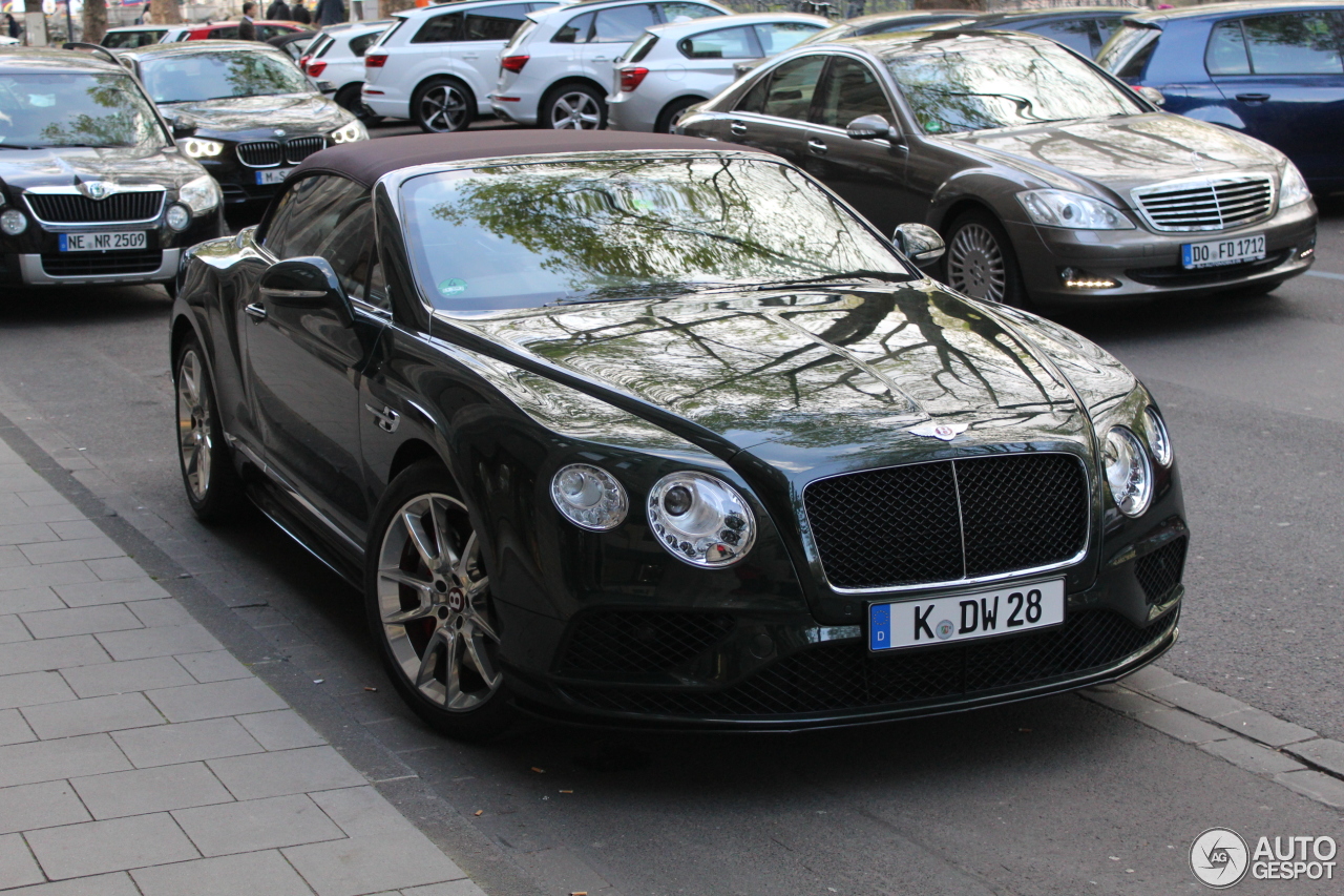 Bentley Continental GTC V8 S 2016