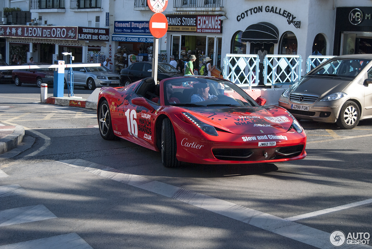 Ferrari 458 Spider