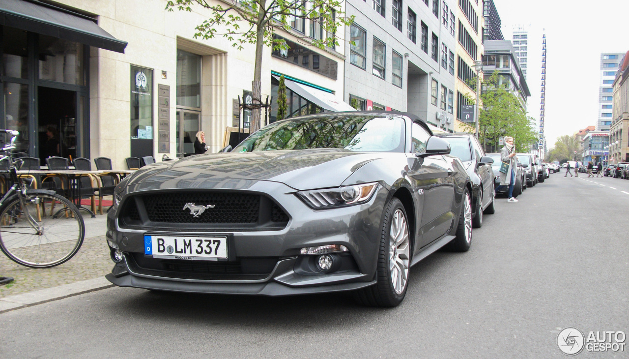 Ford Mustang GT Convertible 2015