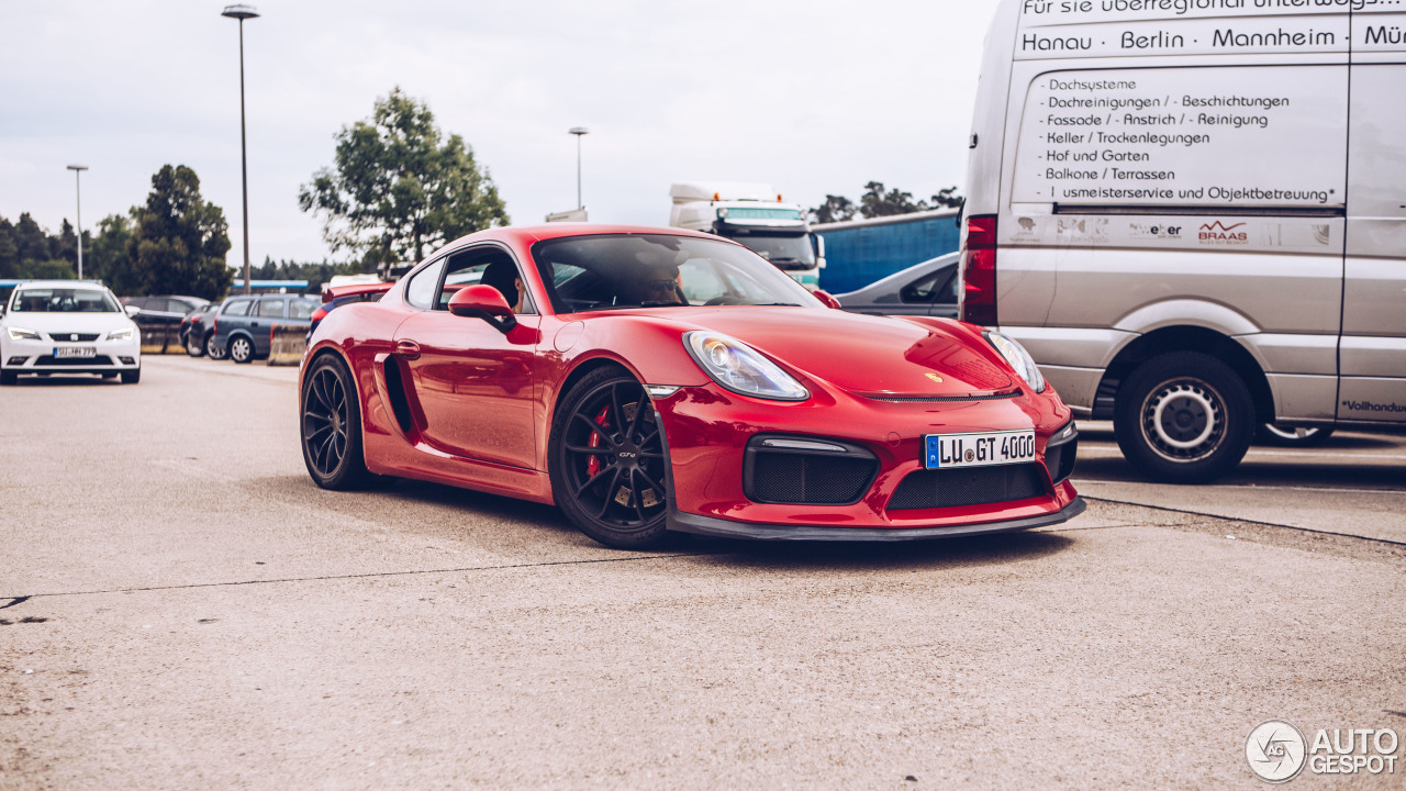 Porsche 981 Cayman GT4