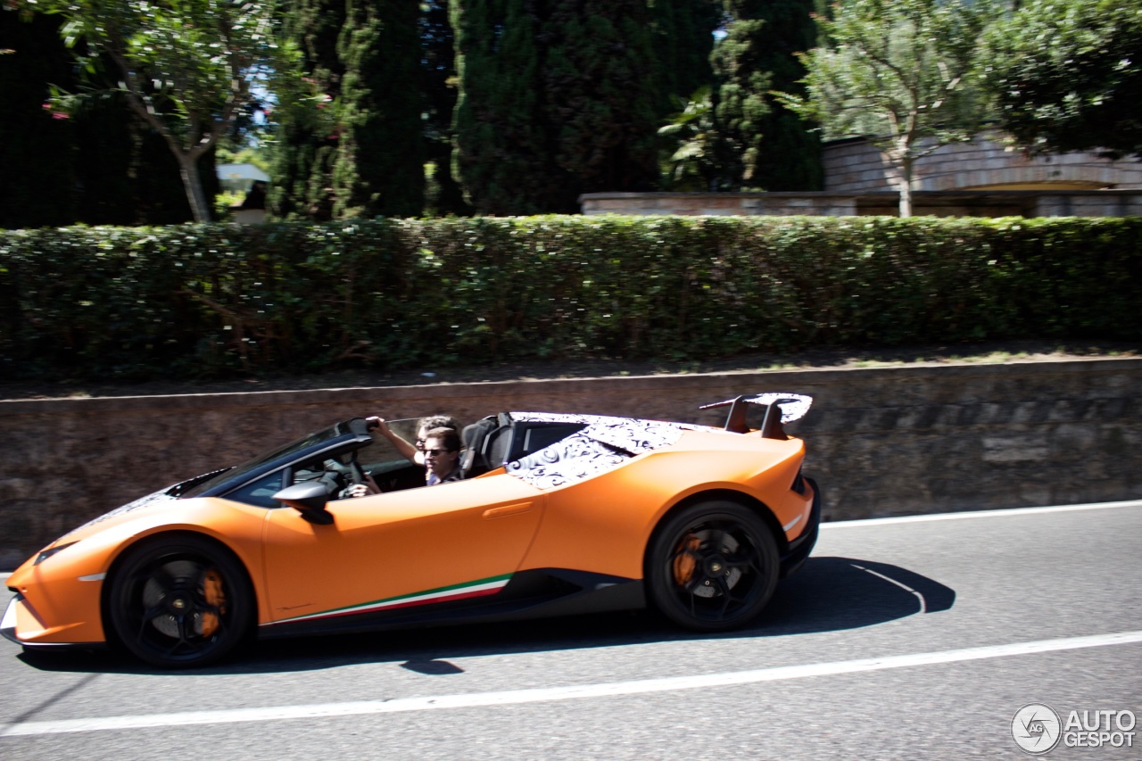 Lamborghini Huracán LP640-4 Performante Spyder