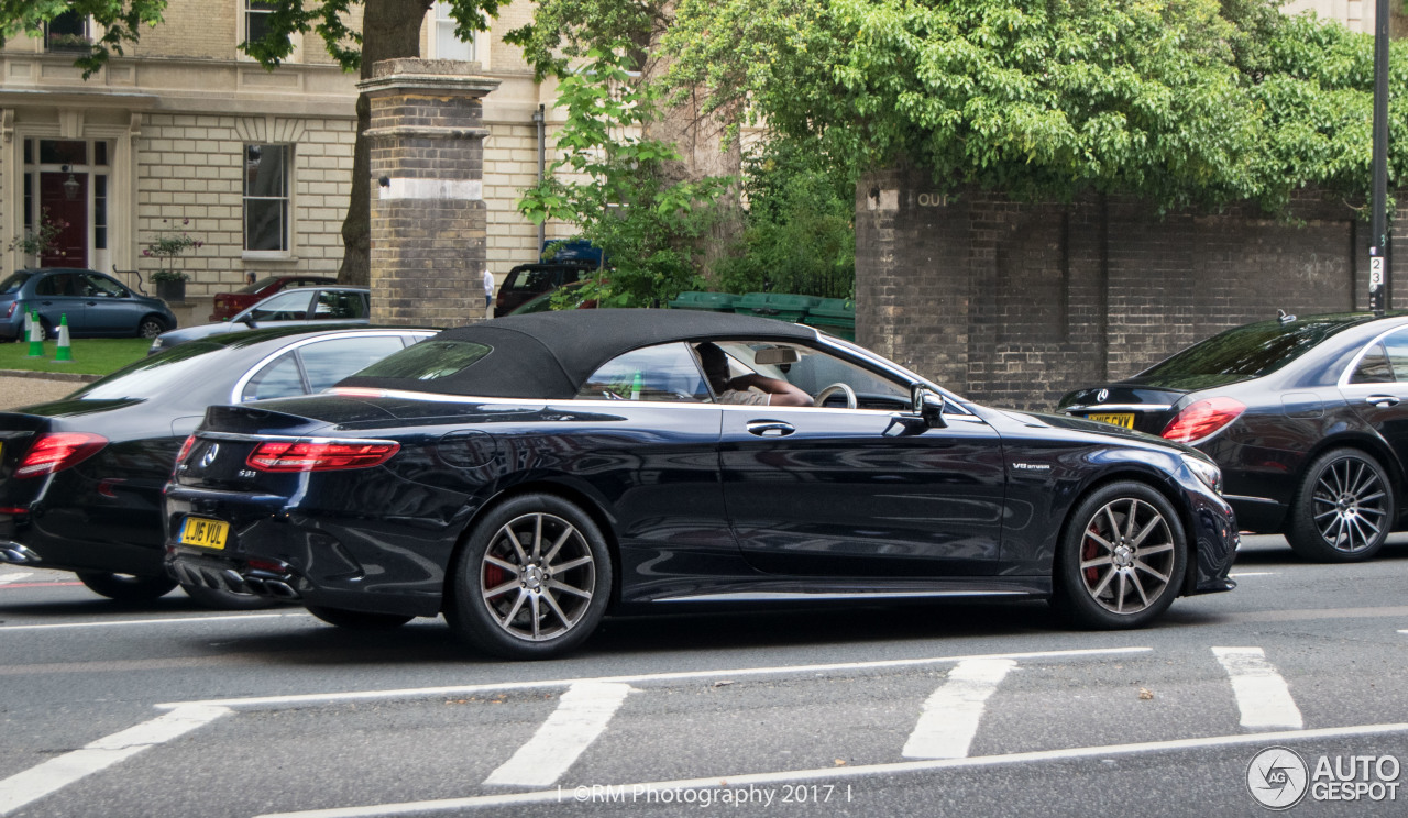 Mercedes-AMG S 63 Convertible A217