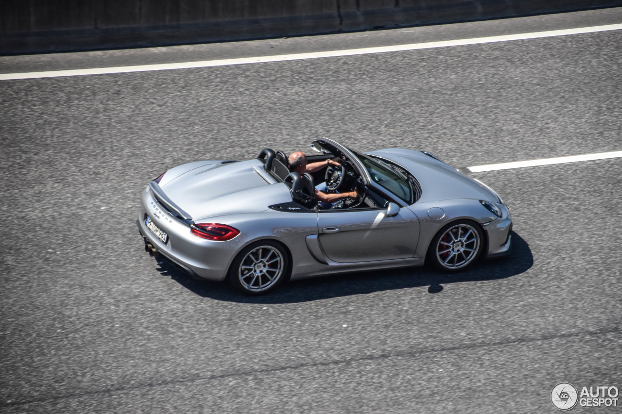 Porsche 981 Boxster Spyder