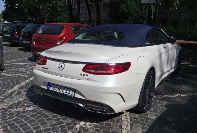 Mercedes-AMG S 63 Convertible A217