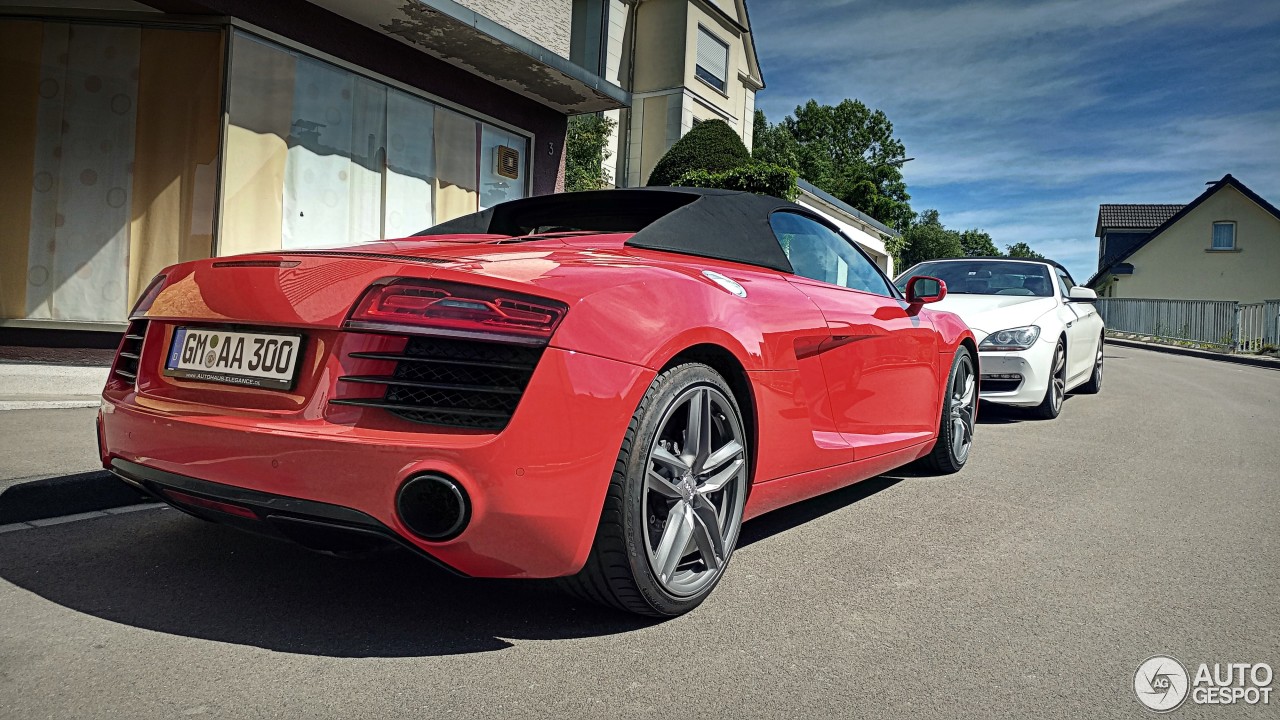 Audi R8 V8 Spyder 2013