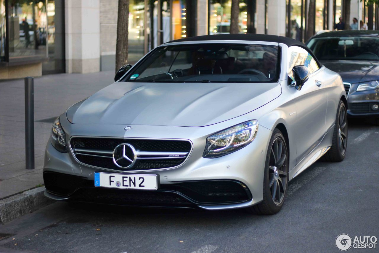 Mercedes-AMG S 63 Convertible A217