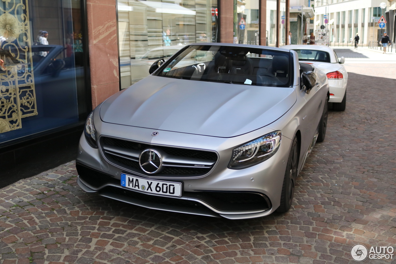 Mercedes-AMG S 63 Convertible A217