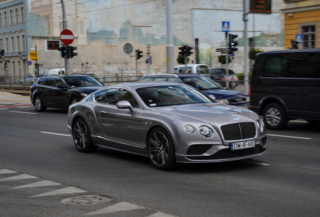 Bentley Continental GT Speed 2016