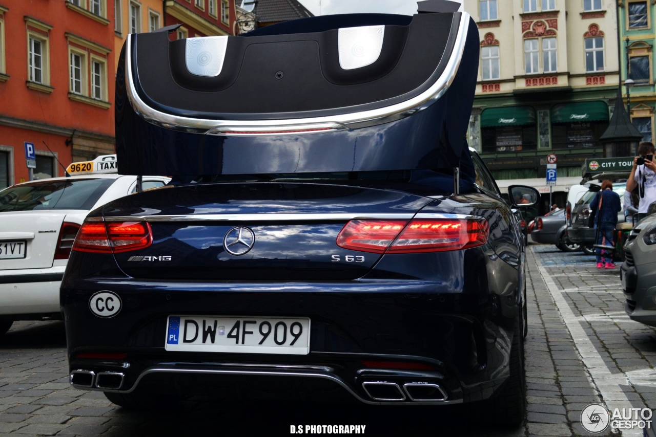 Mercedes-AMG S 63 Convertible A217