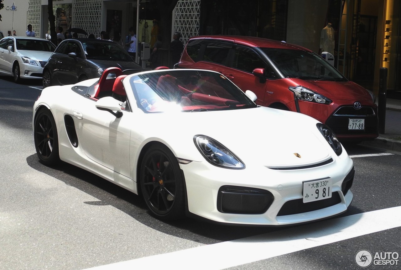 Porsche 981 Boxster Spyder