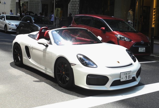 Porsche 981 Boxster Spyder