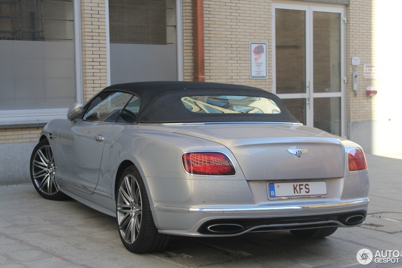 Bentley Continental GTC Speed 2016