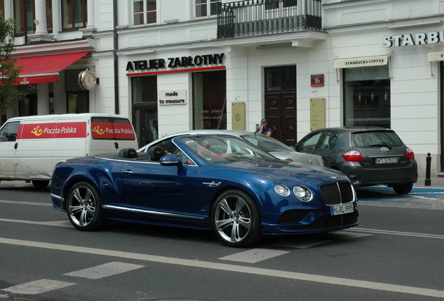 Bentley Continental GTC Speed 2016