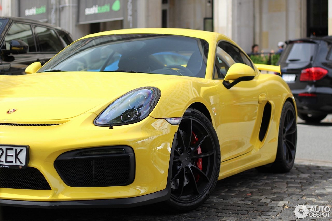 Porsche 981 Cayman GT4