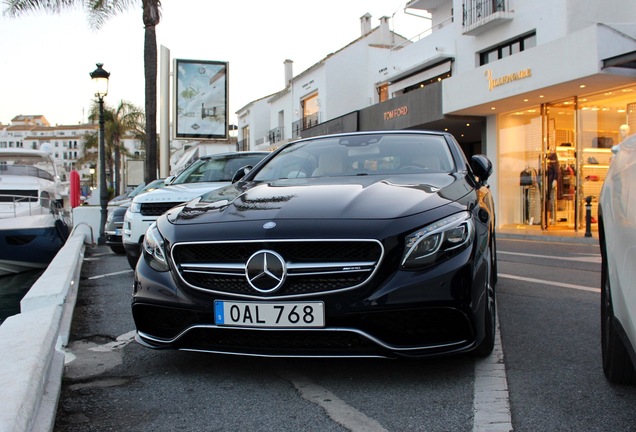 Mercedes-AMG S 63 Convertible A217